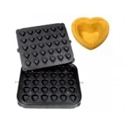 Форма для выпечки Сердце 30 ячеек диам.47мм